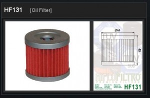 Oliefilter Suzuki / Hyosung HF131