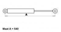 EML stuurdemper L540